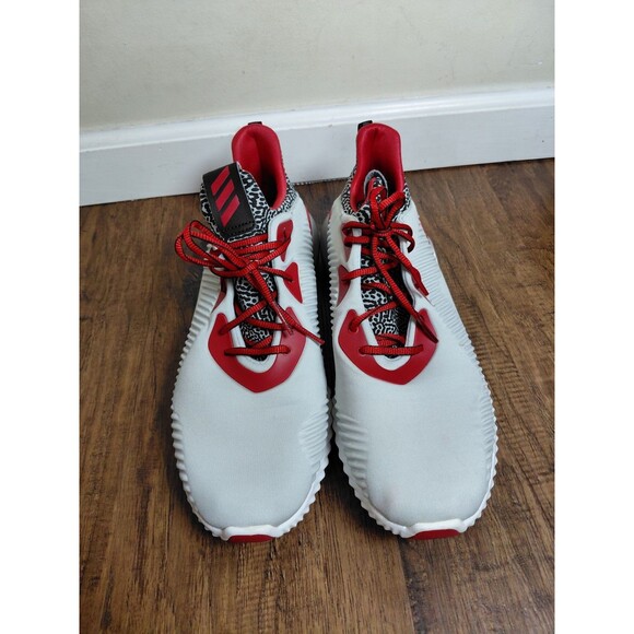 adidas alphabounce Men Size 12 Gray Red Sneakers Shoes main image 14